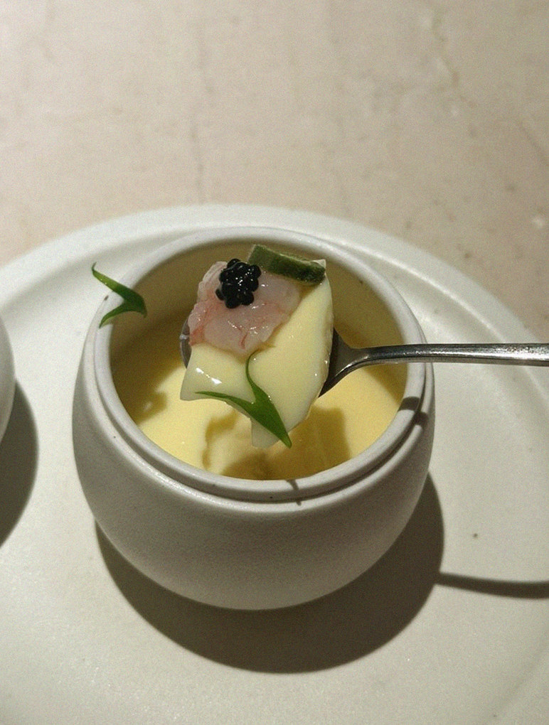 WOOARA Yeouido · a warm soup to finish the course