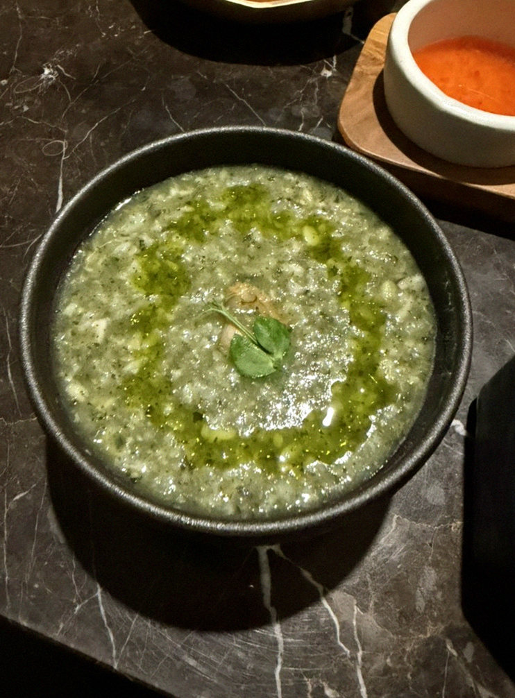 DAEBOJUNG City Hall · a warm soup to finish the course