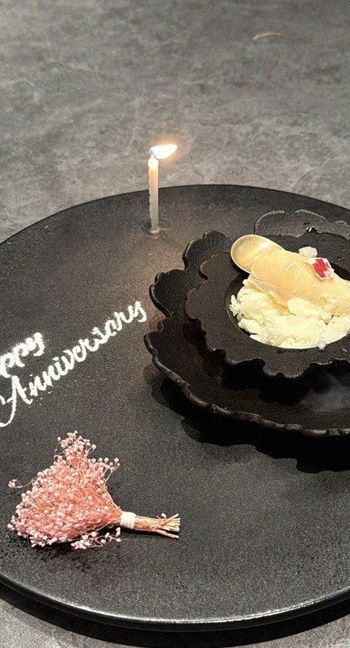 GOWOOGA Gangnam·Yeoksam · dessert to close the omakase