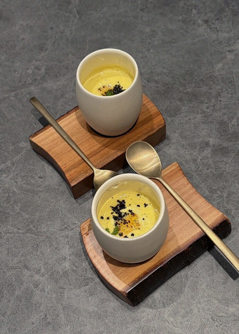 GOWOOGA Gangnam·Yeoksam · a warm soup to finish the course