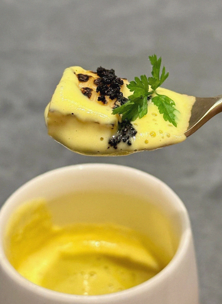 GOWOOGA Gangnam·Yeoksam · dessert to close the omakase