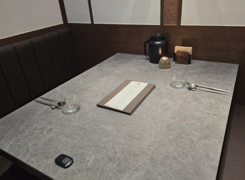 WOOHANA Yeouido · a private dining room — every table is a private room