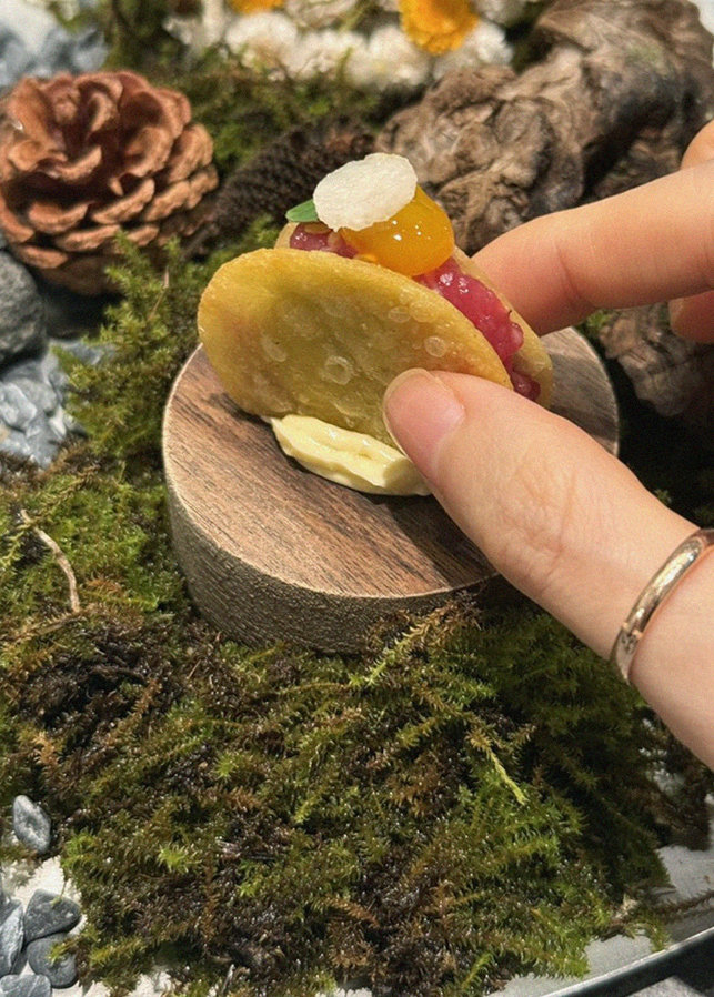 GOWOOGA Gangnam·Yeoksam · dessert to close the omakase