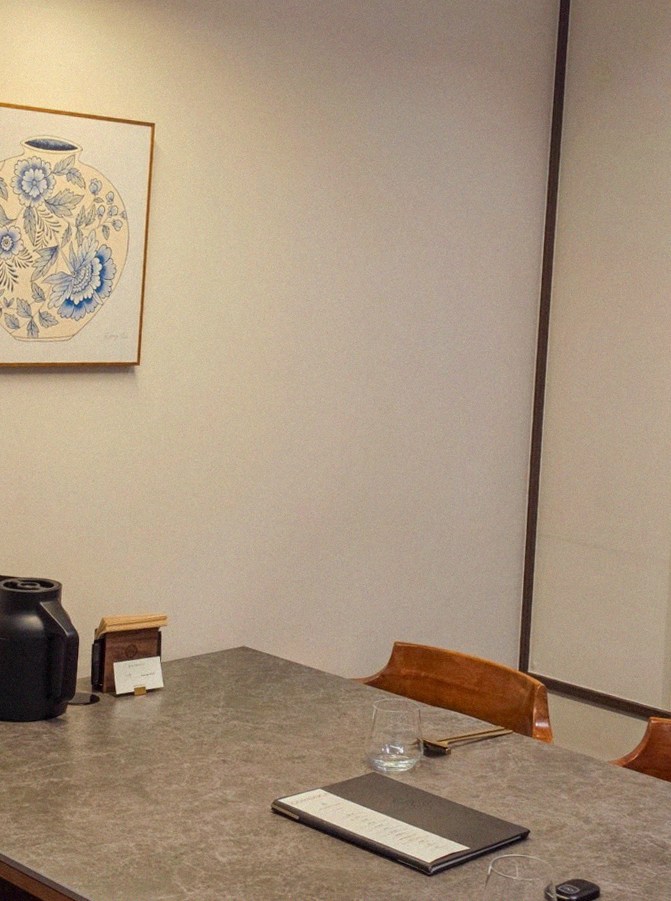 GOWOOGA Yeouido · a private dining room — every table is a private room