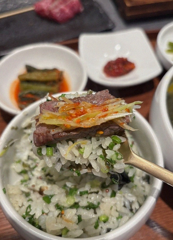 고우가 역삼점 강남 · 서울 상견례식당 · 식사 코스와 곁들임