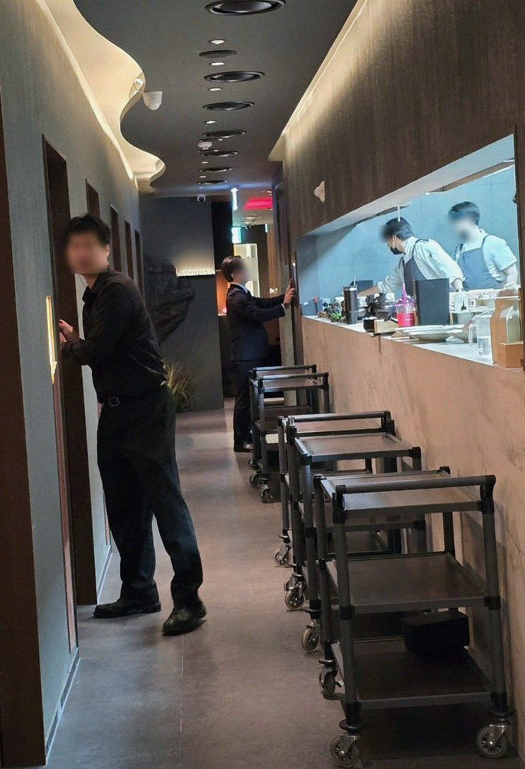 WOOHANA Yeouido · a private dining room — every table is a private room