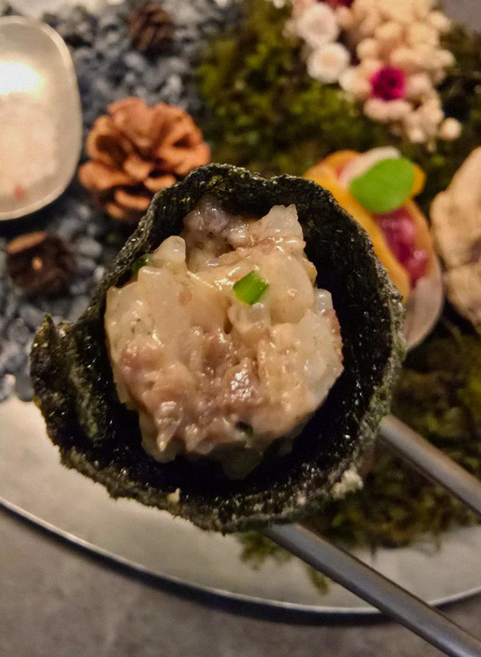 GOWOOGA Yeouido · the rice course with accompaniments