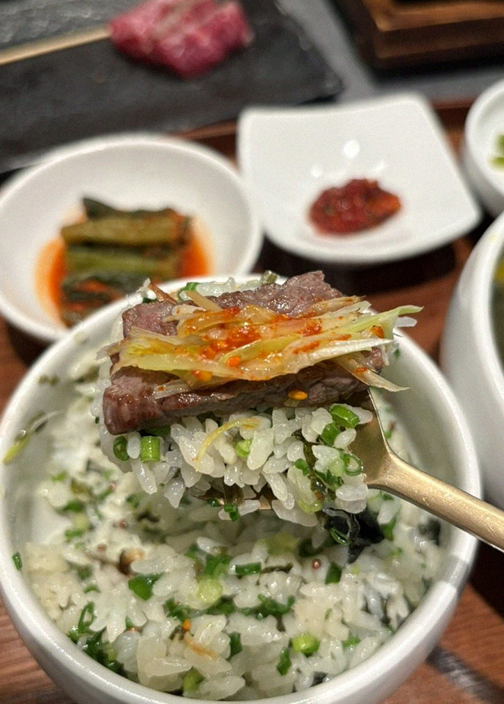 고우가 역삼점 강남 · 강남 룸식당 · 식사 코스와 곁들임