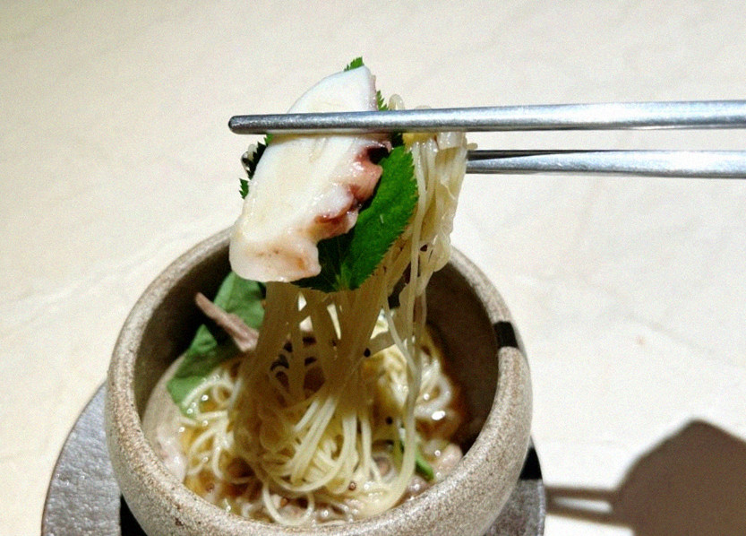 WOOARA Yeouido · a warm soup to finish the course