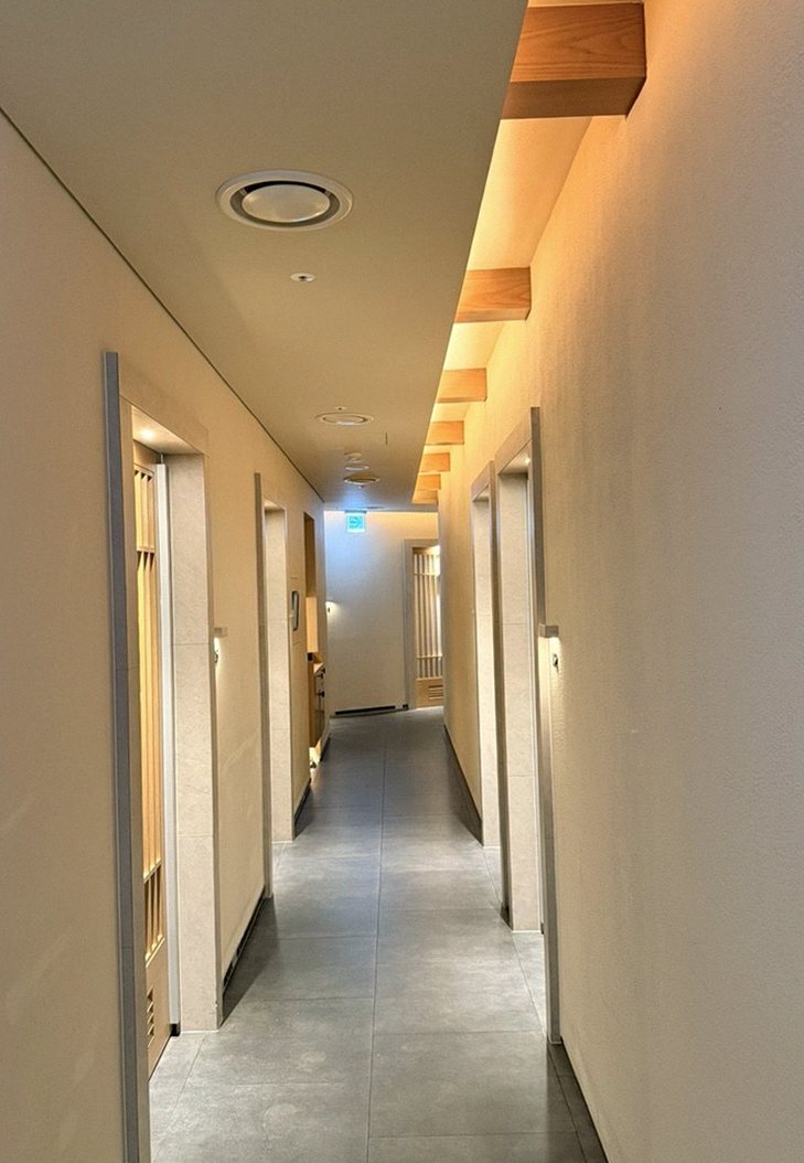 WOOARA Yeouido · a private dining room — every table is a private room