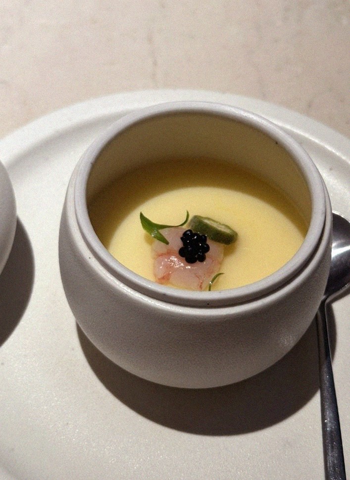 WOOARA Gwanghwamun · a warm soup to finish the course