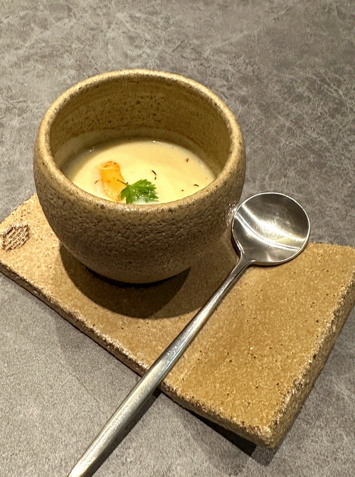 WOOHANA Yeouido · a warm soup to finish the course