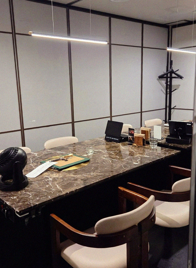 DAEBOJUNG Yeouido · a private dining room — every table is a private room