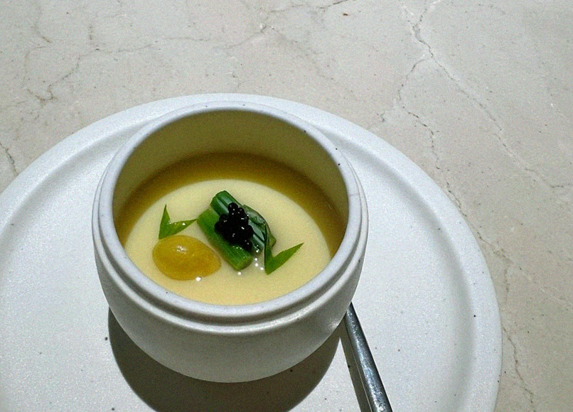 WOOARA Gwanghwamun · a warm soup to finish the course