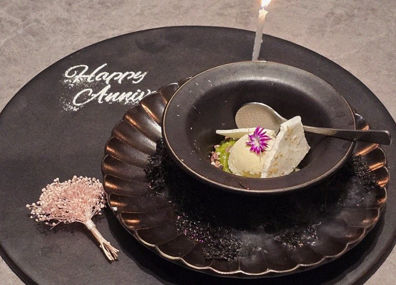 WOOHANA Jonggak · dessert to close the omakase
