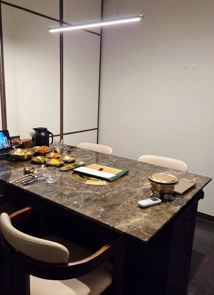 대보정 시청역점 · 서울시청역 점심맛집 · 한 상 가득 차려진 한우 오마카세 코스