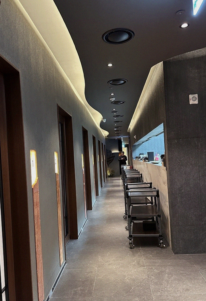 WOOHANA Yeouido · a private dining room — every table is a private room