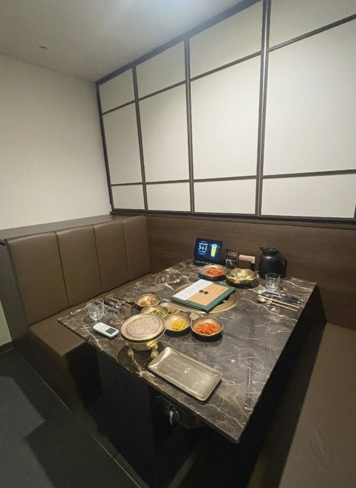 DAEBOJUNG Yeouido · a private dining room — every table is a private room