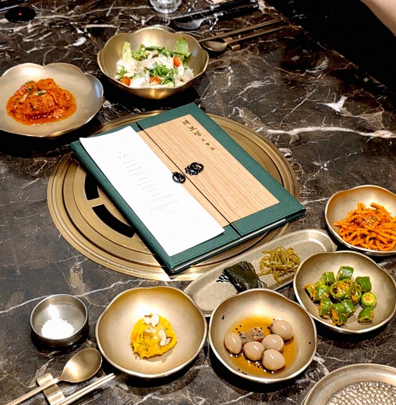 DAEBOJUNG Yeouido · the full Hanwoo omakase table