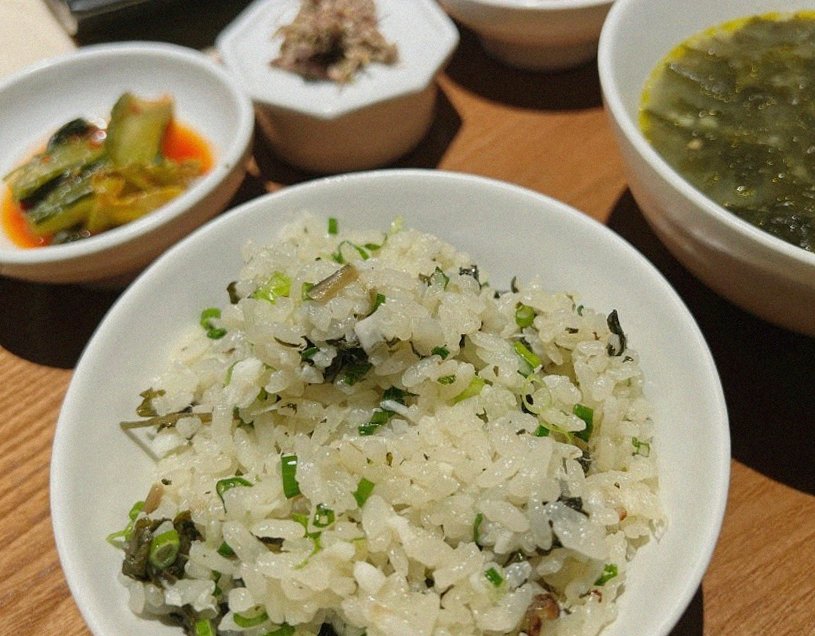 WOOARA Gwanghwamun · the rice course with accompaniments