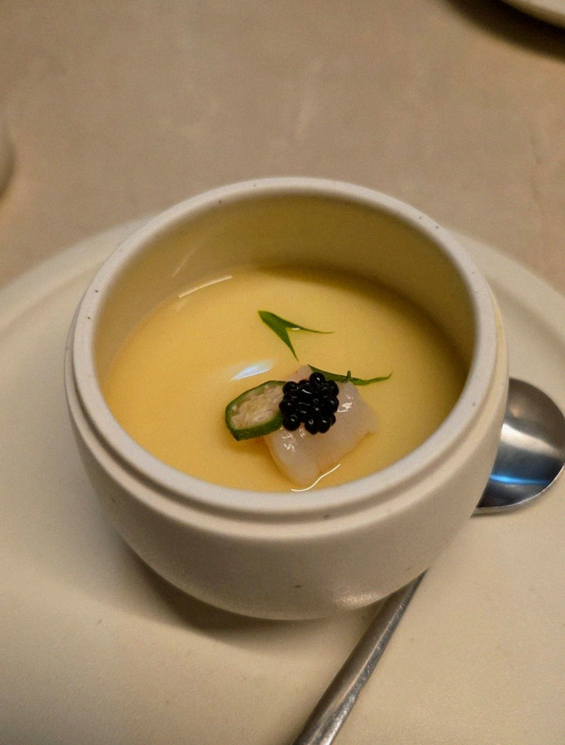 WOOARA Yeouido · a warm soup to finish the course