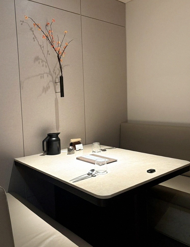 WOOARA Yeouido · a private dining room — every table is a private room