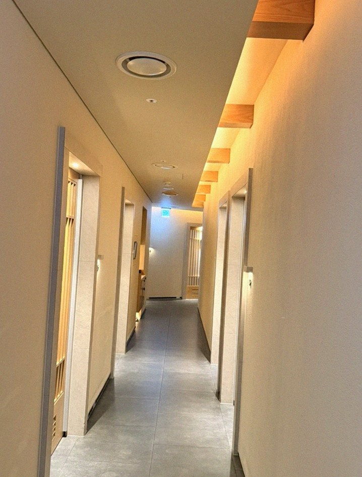 WOOARA Yeouido · a private dining room — every table is a private room