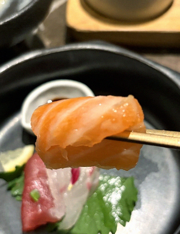 DAEBOJUNG City Hall · seafood course served alongside the beef