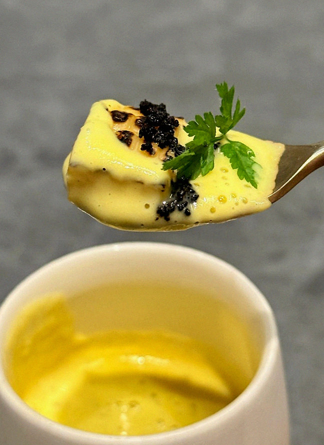 GOWOOGA Gangnam·Yeoksam · dessert to close the omakase