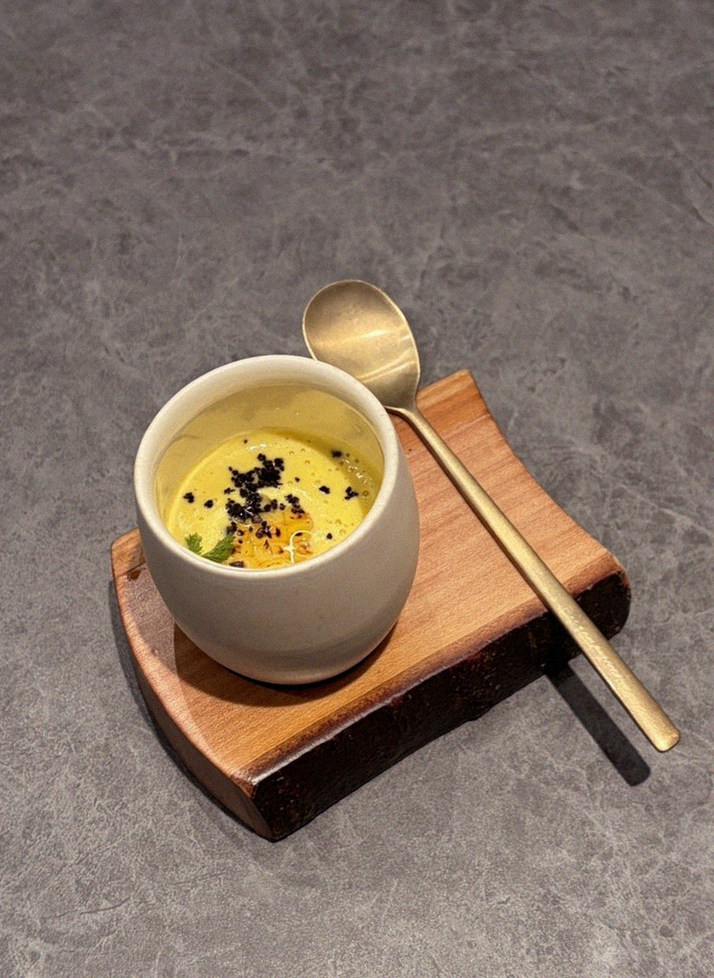 GOWOOGA Gangnam·Yeoksam · a warm soup to finish the course