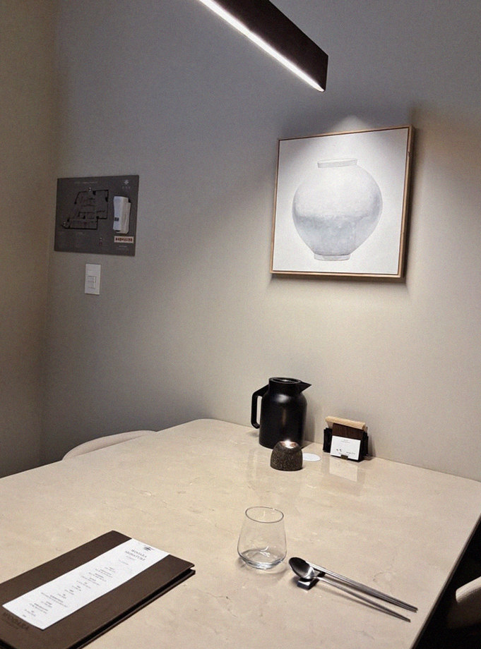 WOOARA Yeouido · a private dining room — every table is a private room