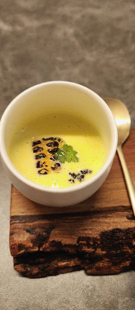 GOWOOGA Yeouido · a warm soup to finish the course