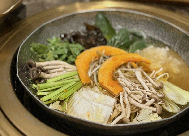 DAEBOJUNG City Hall · a warm soup to finish the course