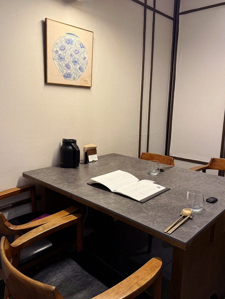 GOWOOGA Yeouido · a private dining room — every table is a private room