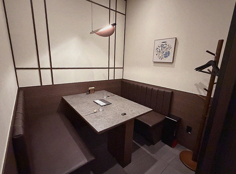 GOWOOGA Gwanghwamun · a private dining room — every table is a private room