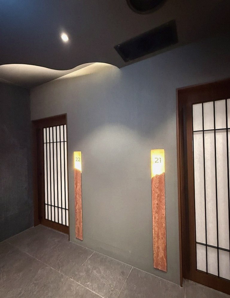 WOOHANA Yeouido · a private dining room — every table is a private room