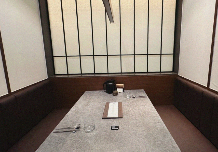 우하나 종각역점 · 서울 한정식맛집 · 전 좌석 프라이빗 룸 내부 분위기