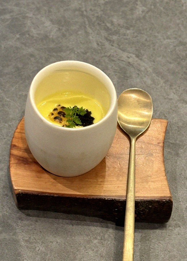 GOWOOGA Gangnam·Yeoksam · a warm soup to finish the course
