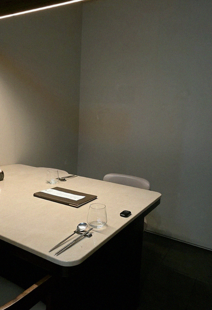 WOOARA Yeouido · a private dining room — every table is a private room