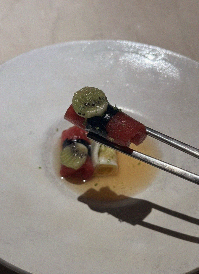 WOOARA Gwanghwamun · dessert to close the omakase