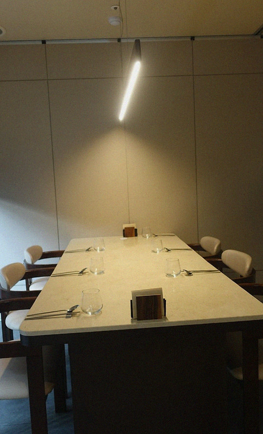 WOOARA Gwanghwamun · a private dining room — every table is a private room