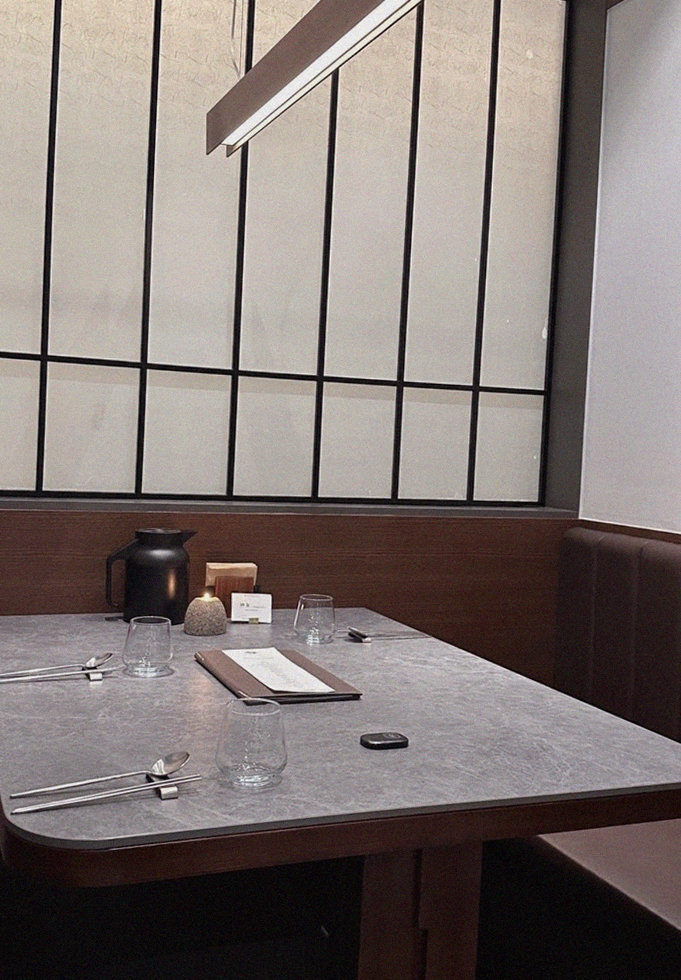 WOOHANA Yeouido · a private dining room — every table is a private room