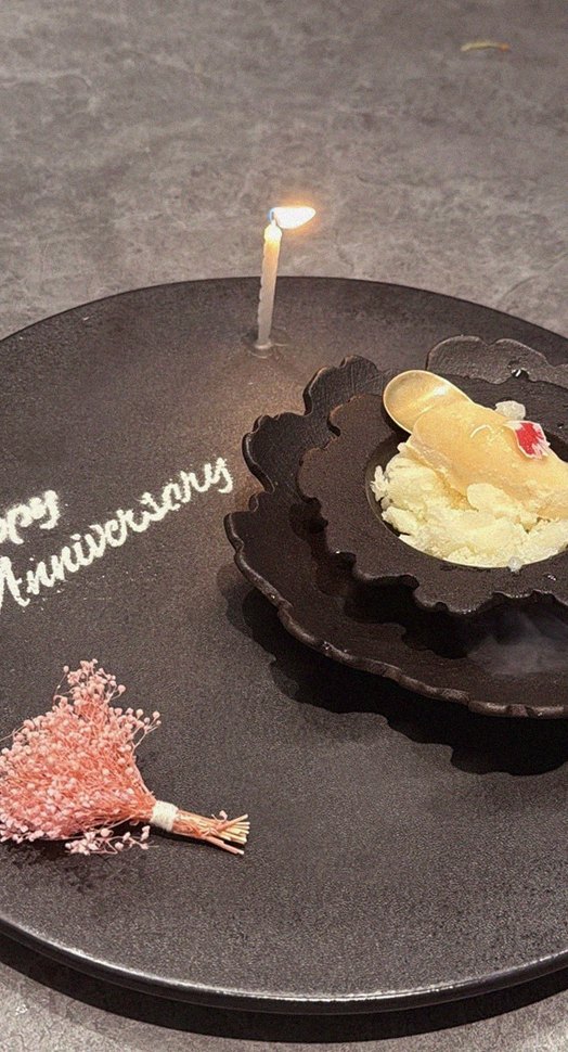 GOWOOGA Gangnam·Yeoksam · dessert to close the omakase