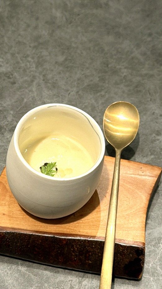 GOWOOGA Gangnam·Yeoksam · a warm soup to finish the course