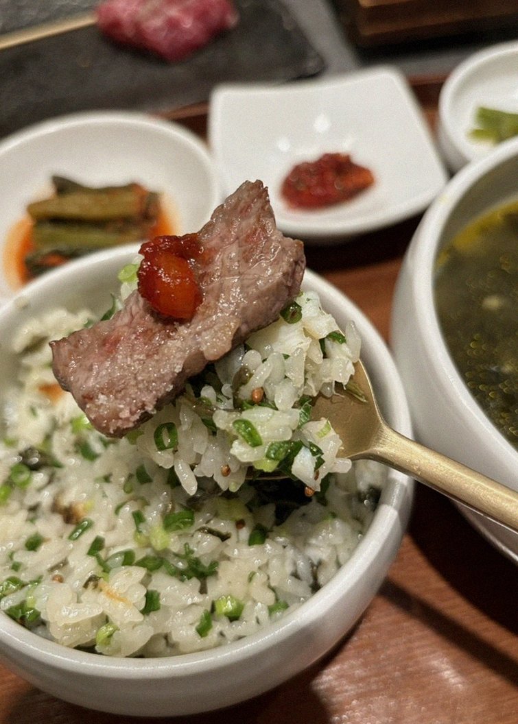 GOWOOGA Gangnam·Yeoksam · the rice course with accompaniments