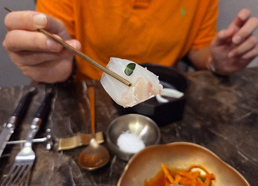DAEBOJUNG City Hall · the rice course with accompaniments