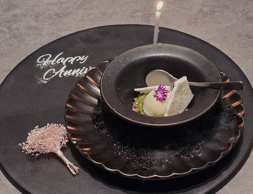 WOOHANA Jonggak · dessert to close the omakase