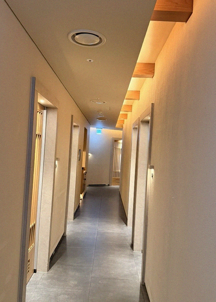 WOOARA Yeouido · a private dining room — every table is a private room