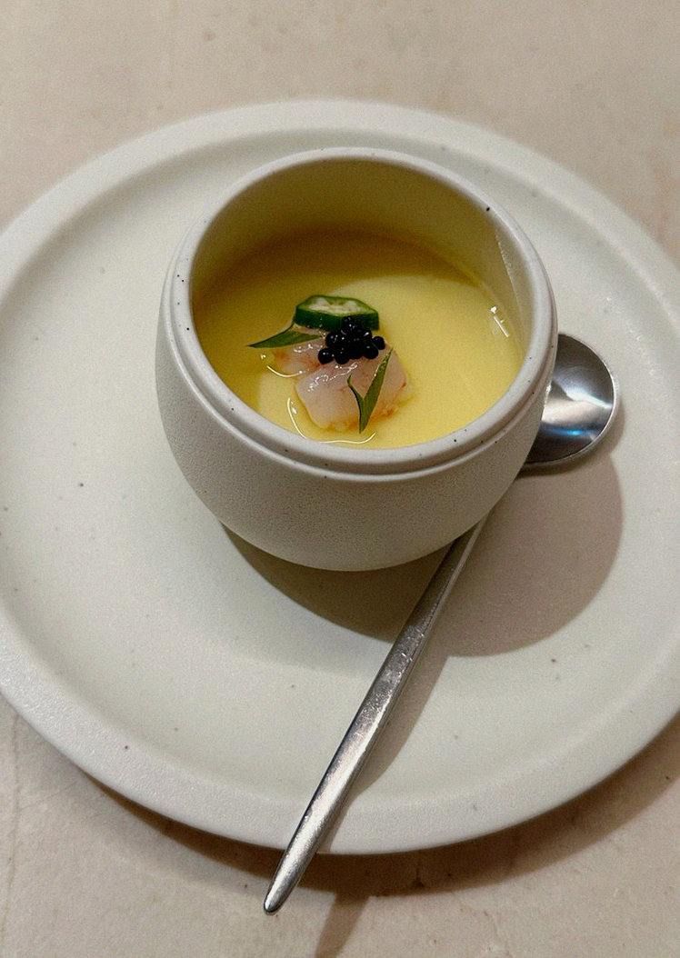 WOOARA Gwanghwamun · a warm soup to finish the course