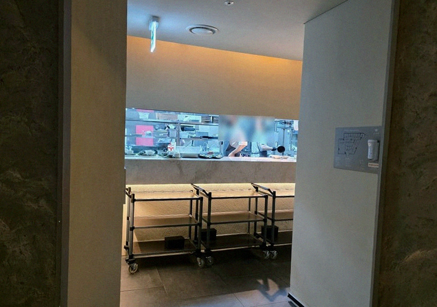 WOOARA Gwanghwamun · a private dining room — every table is a private room